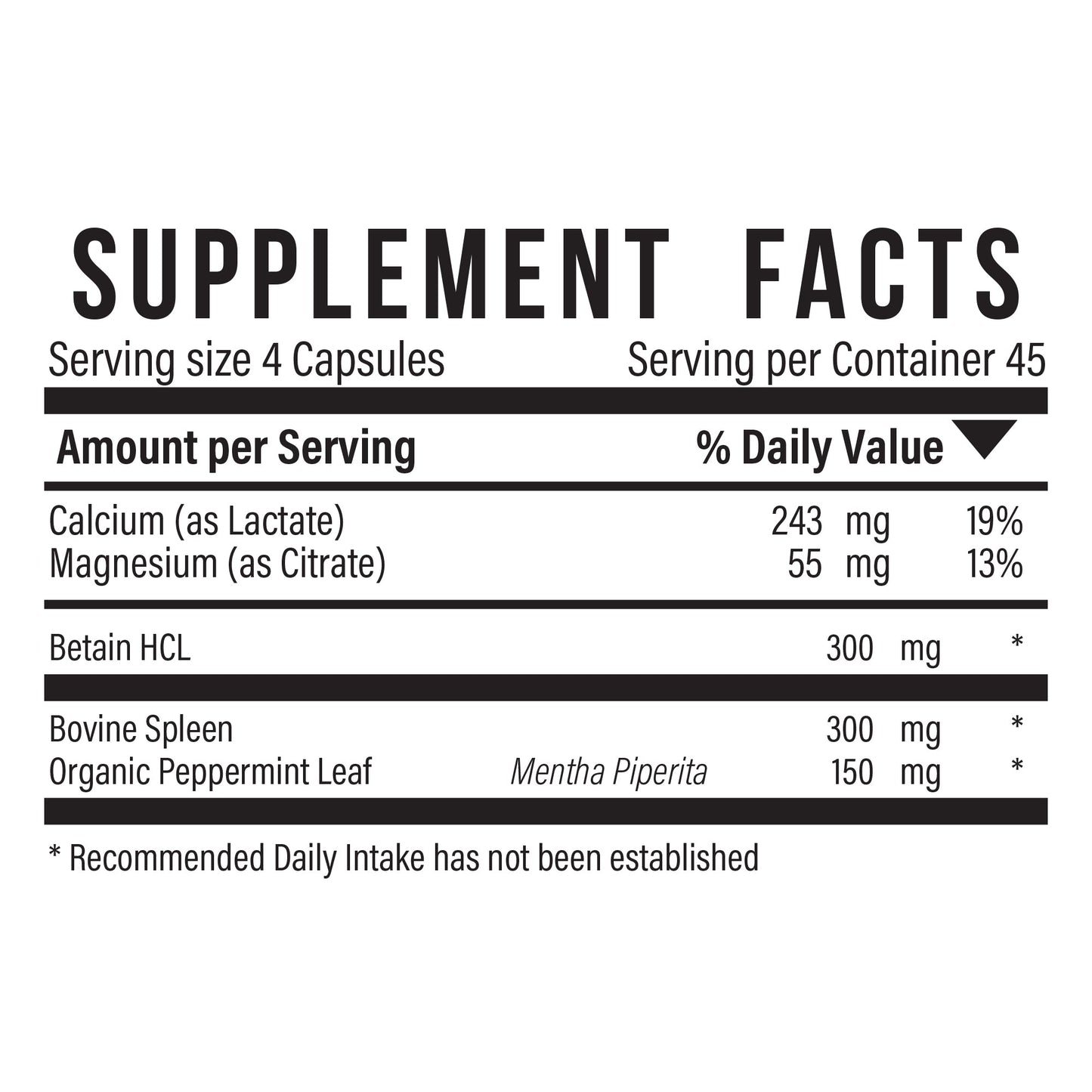 Calcium Lactate +™