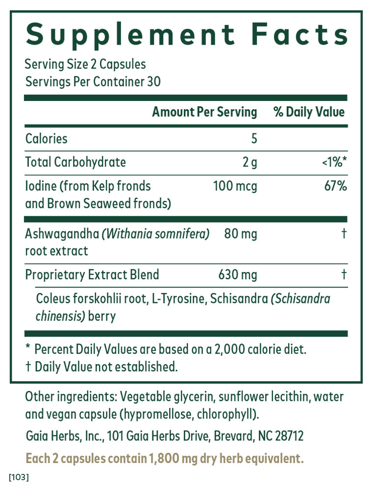 Thyroid Formula 60 ct