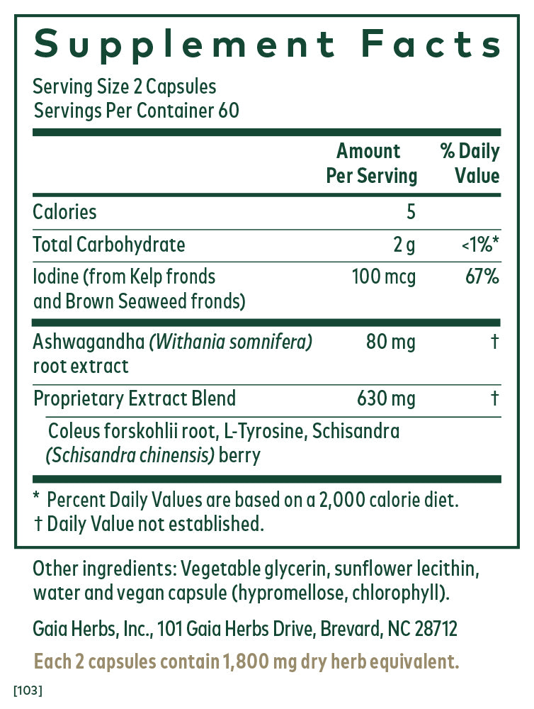 Thyroid Formula 120 ct