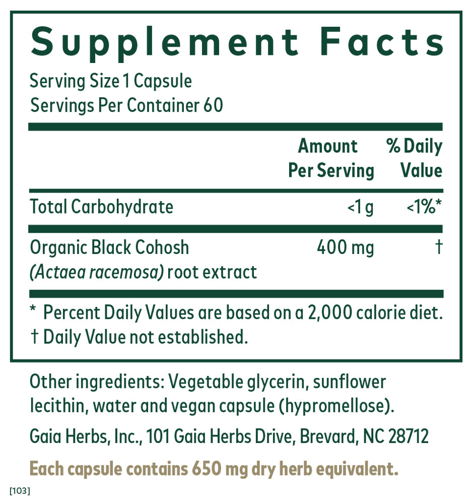 Black Cohosh