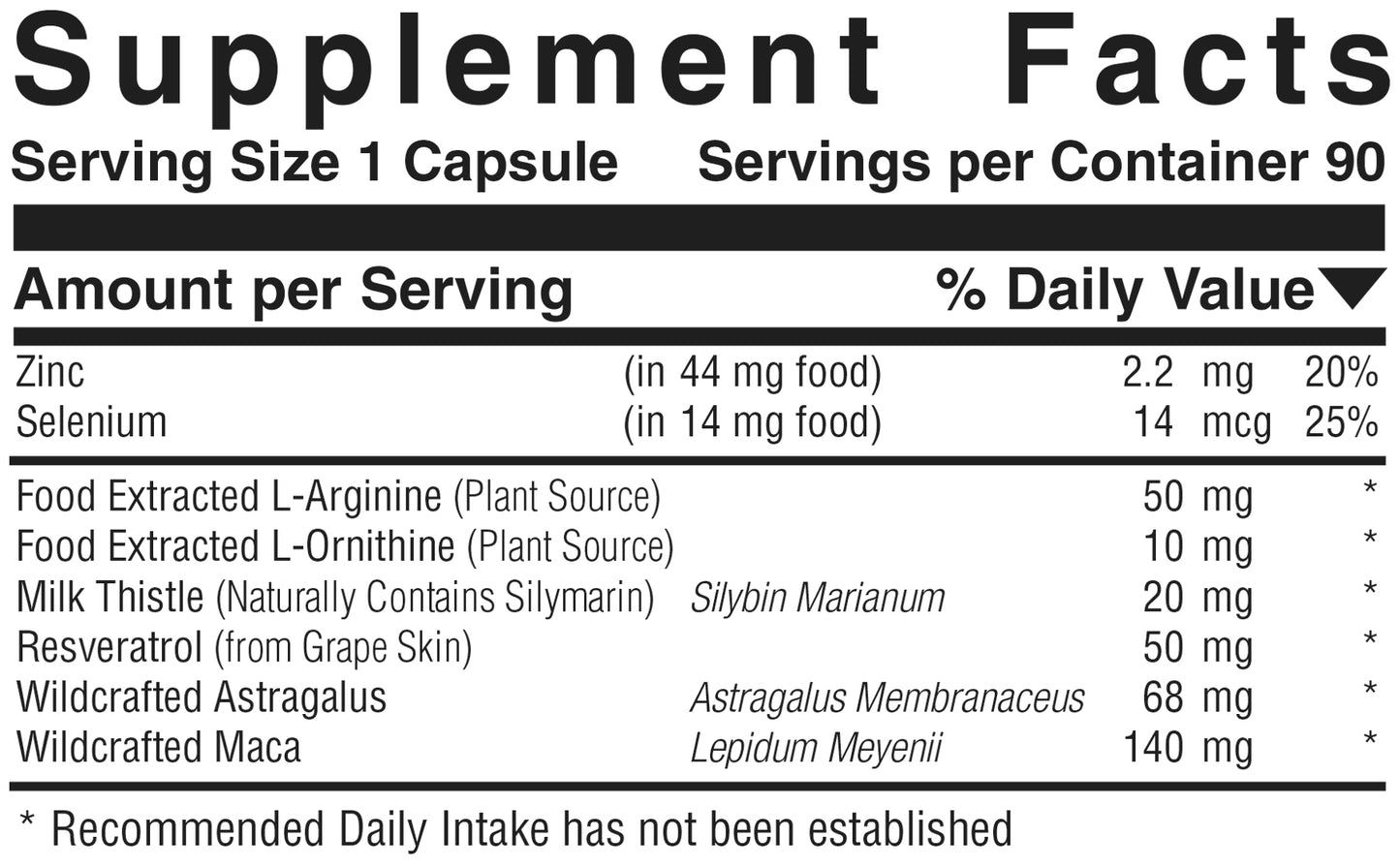 Libida-Life™ Product #477 • 90 Capsules