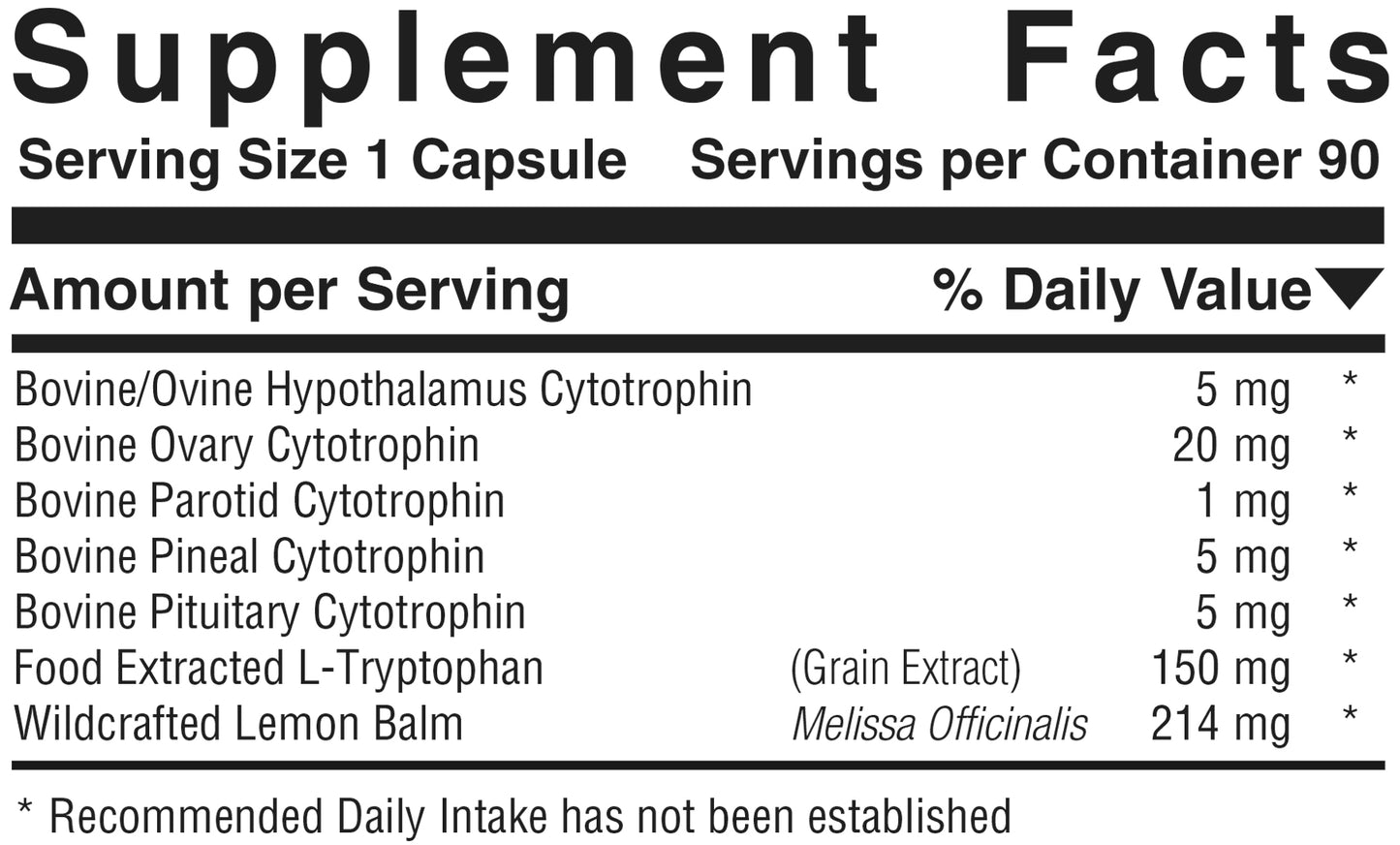 Restful Mind Support™ Product #680 • 90 Capsules