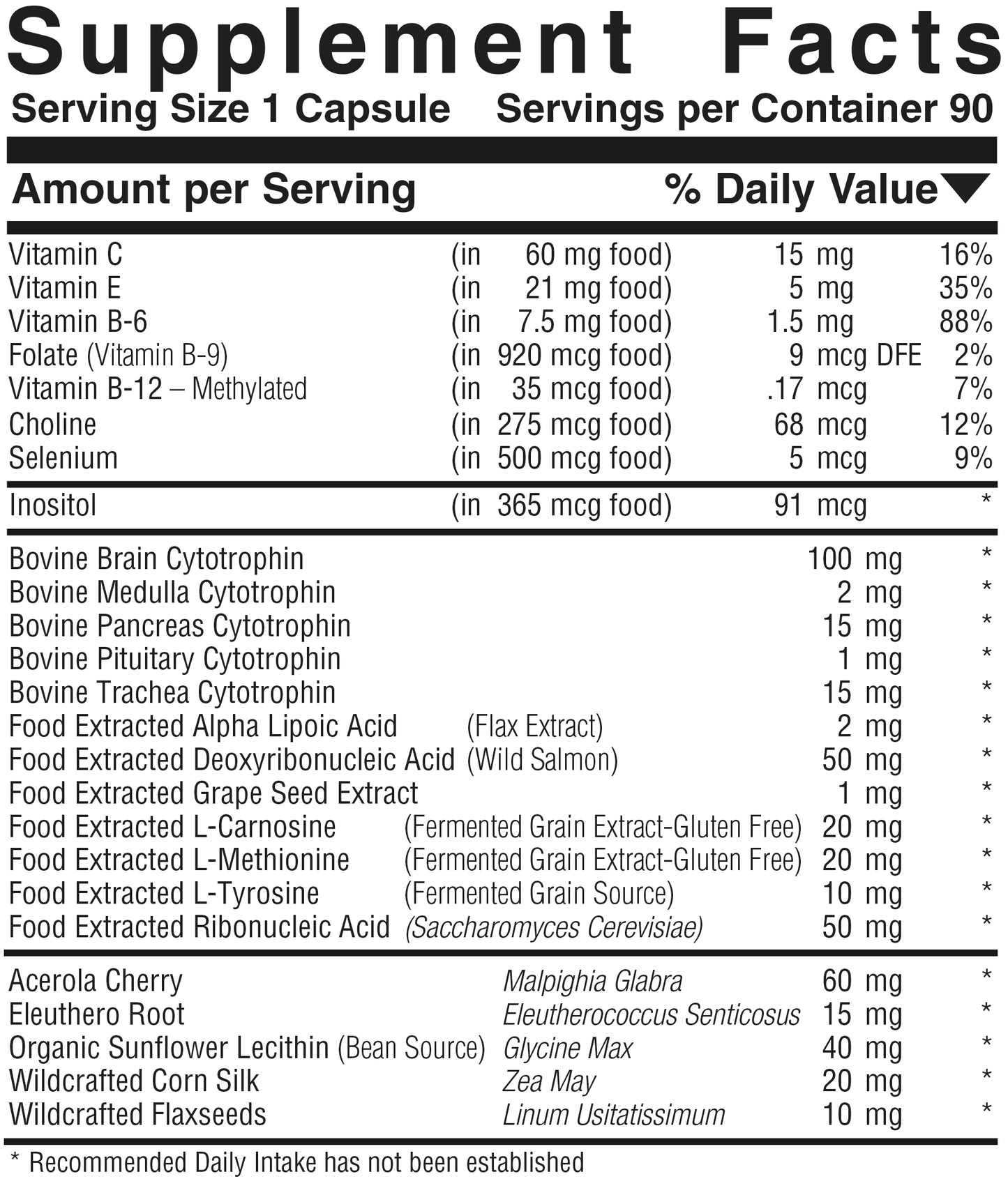 Complete Brain Health™ Product #245 • 90 Capsules