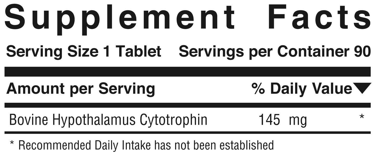 Simply Hypothalamus™ Product #730 • 90 Tablets