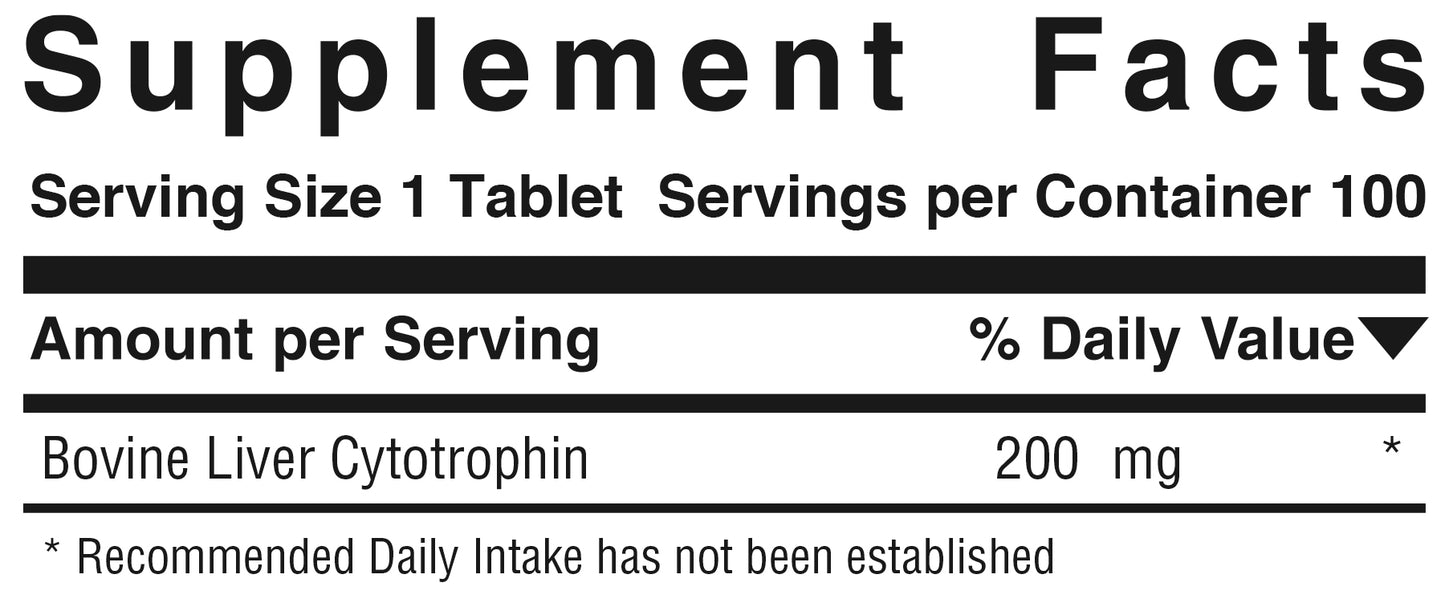 Simply Liver™ Product #732 • 100 Tablets