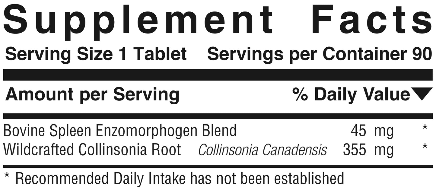 Spleen EMG™ Product #749 • 90 Tablets