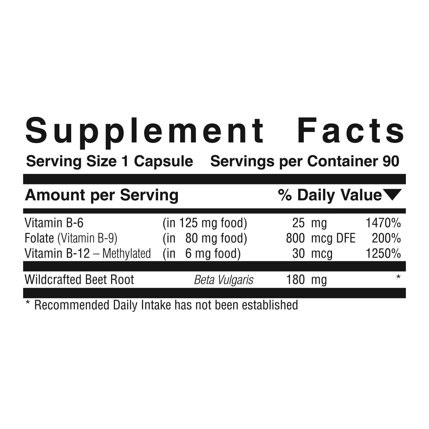 Vitamin B-6, B-12 & Folate™