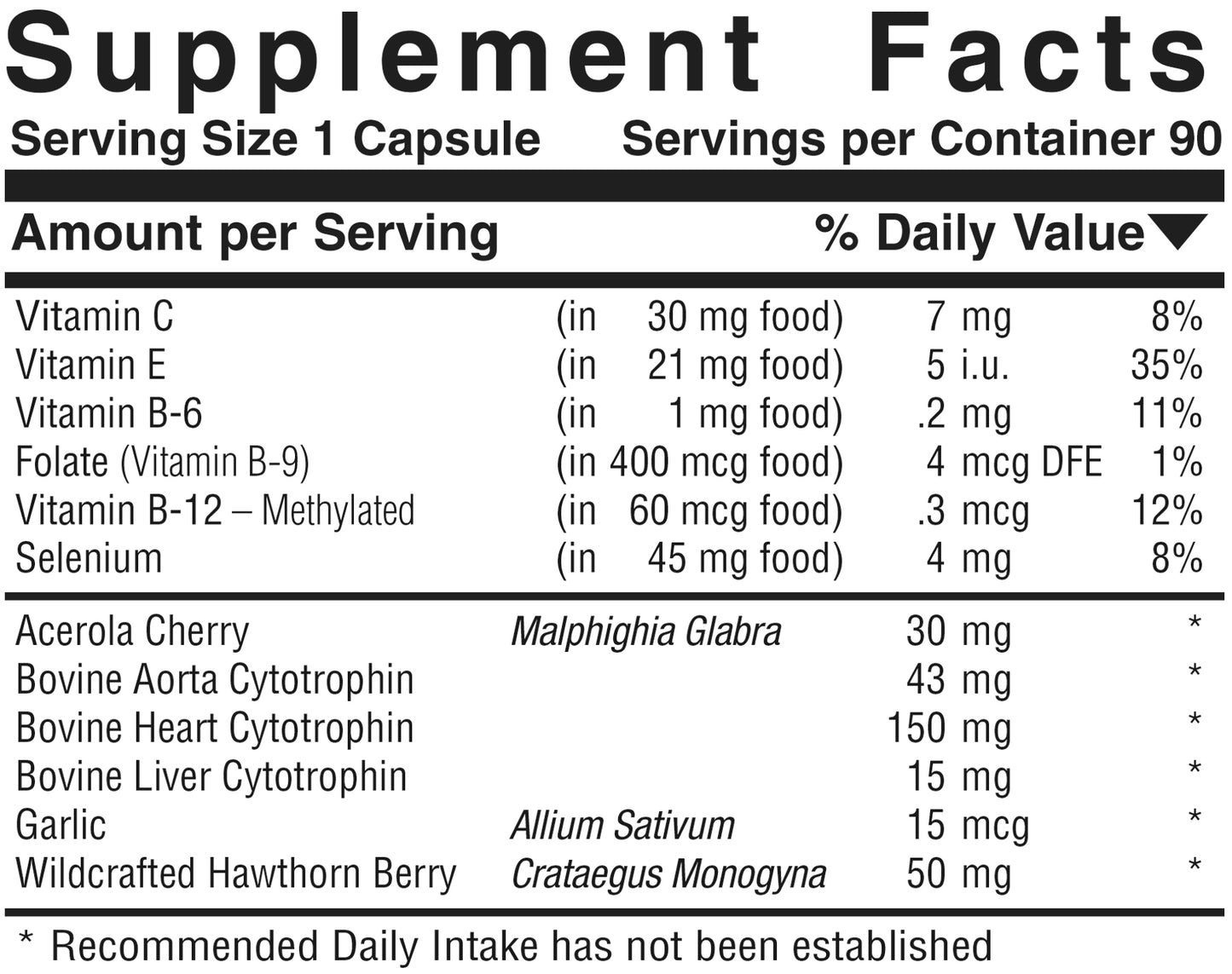 Cardio-Power™  Product #230 • 90 Capsules