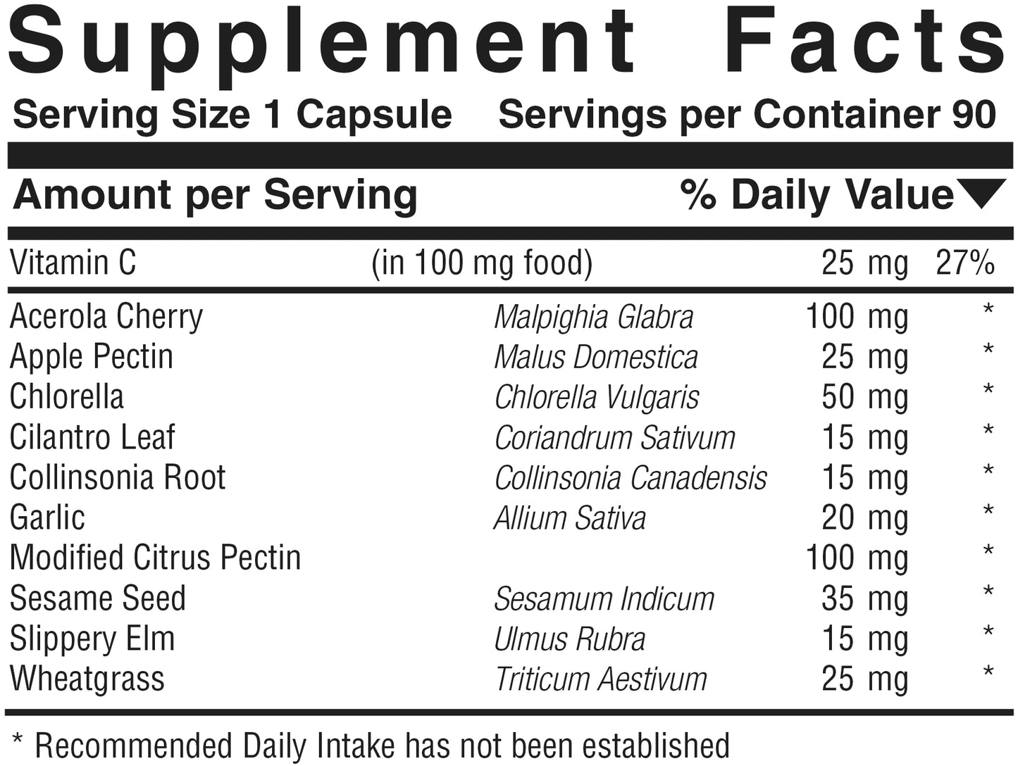 Detox-N-Cleanse™  Product #295 • 90 Capsules