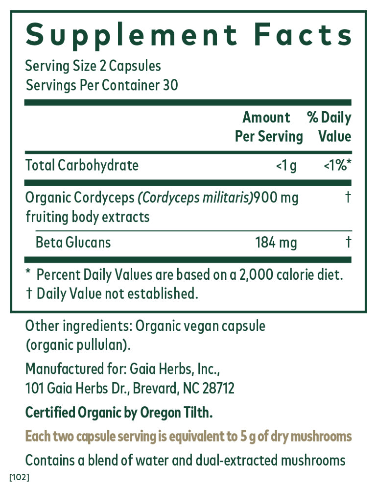 Cordyceps Mushroom
