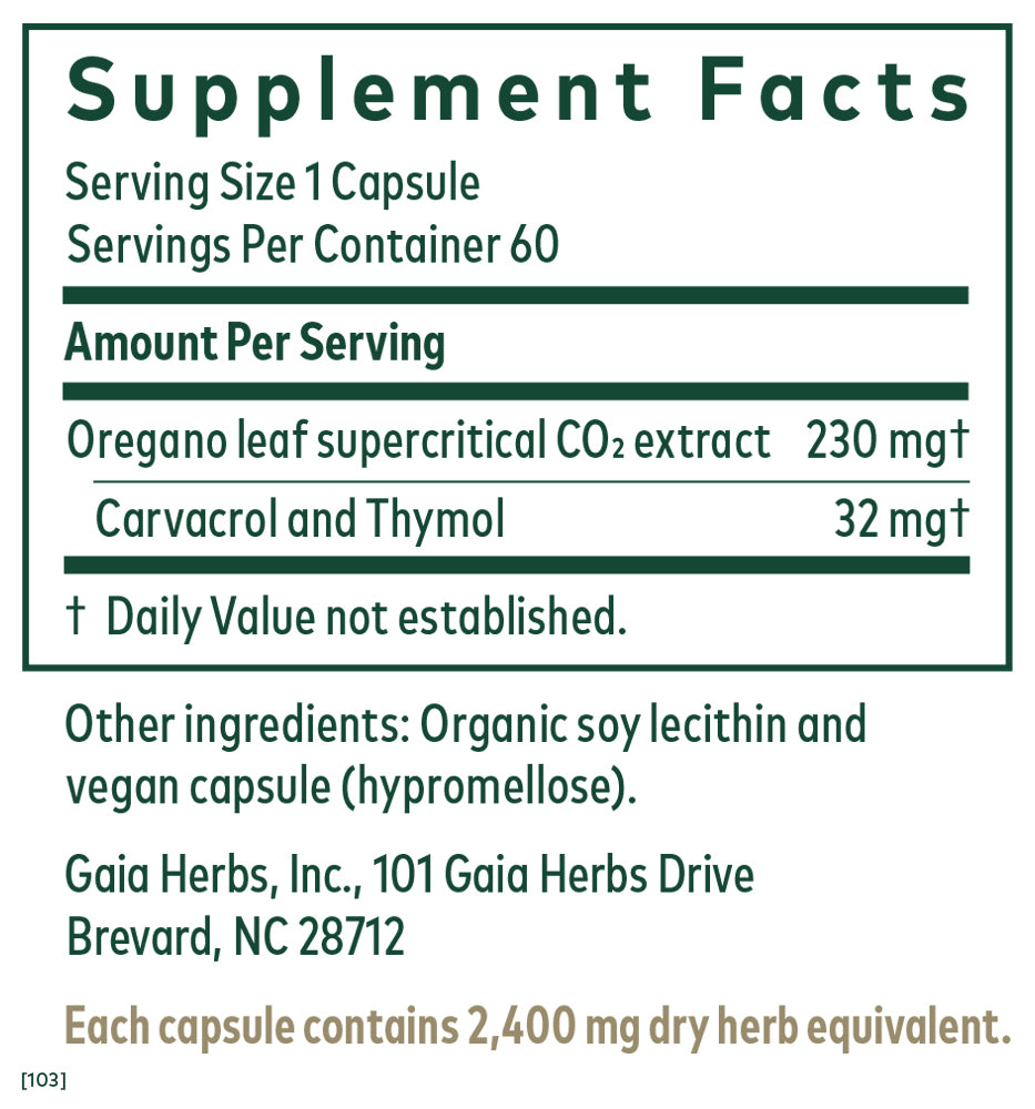 Oil of Oregano