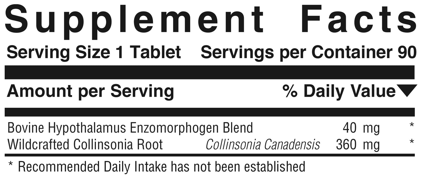 Hypothalamus EMG™  Product #440 • 90 Tablets