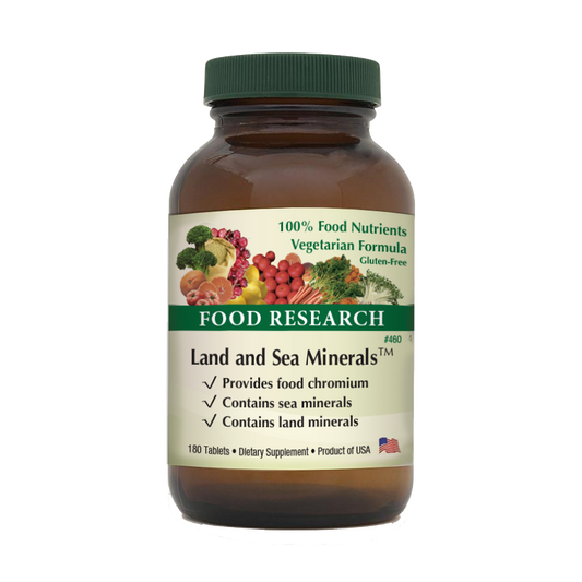 Land and Sea Minerals™  Product  #460  •  180 Tablets