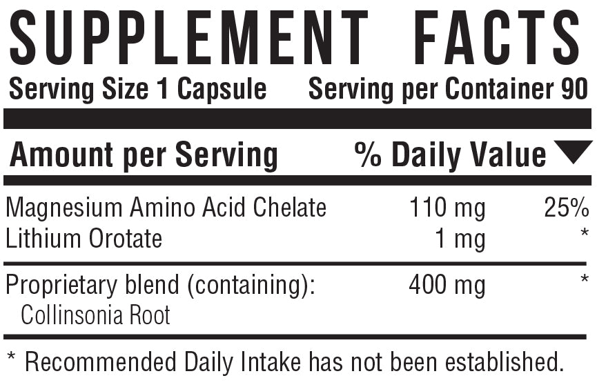 Lith-Mag-Forte™  Product #470 • 90 Capsules
