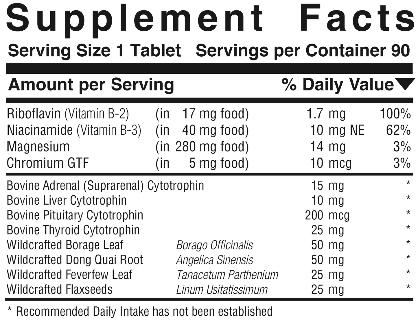 Migratrol™  Product #585 • 90 Tablets