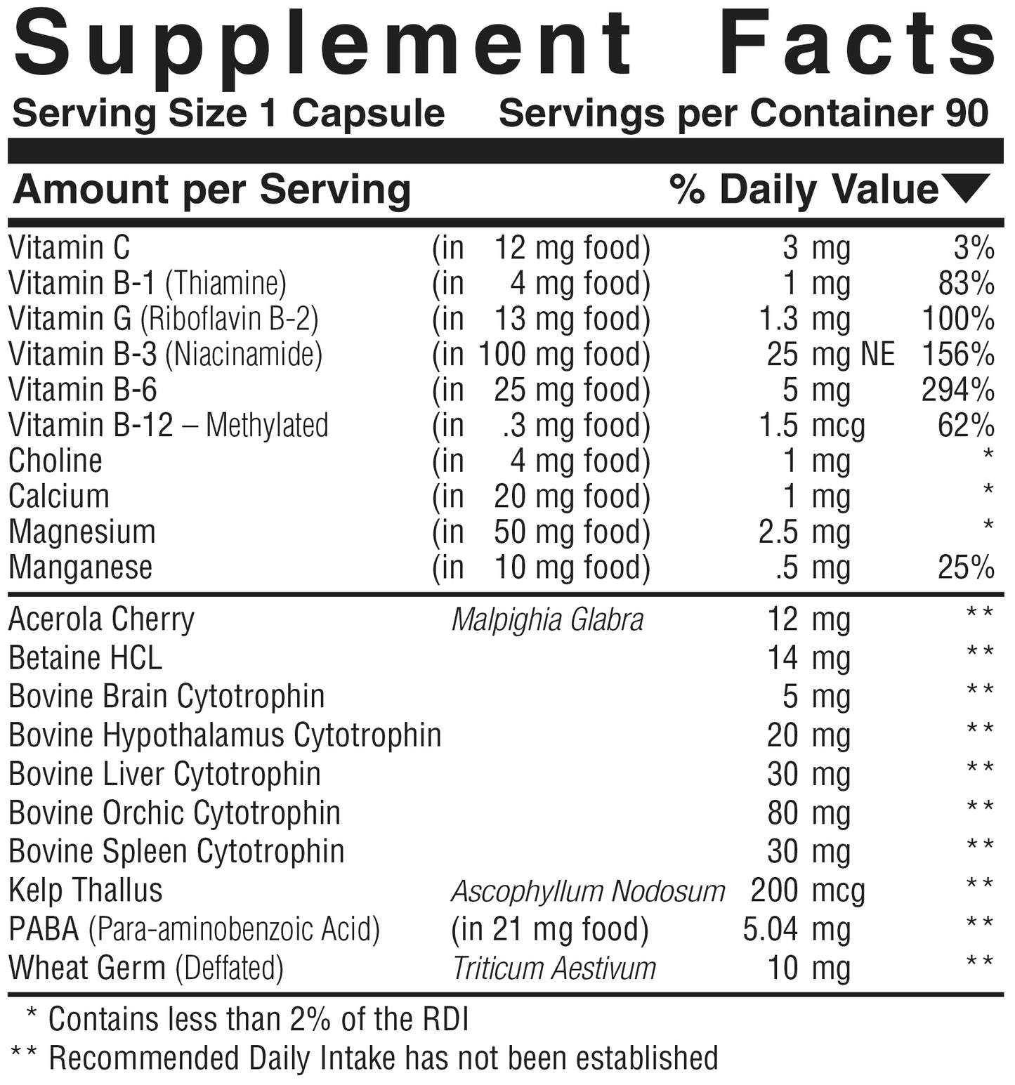 Nerve Chex B™  Product #597 • 90 Capsules