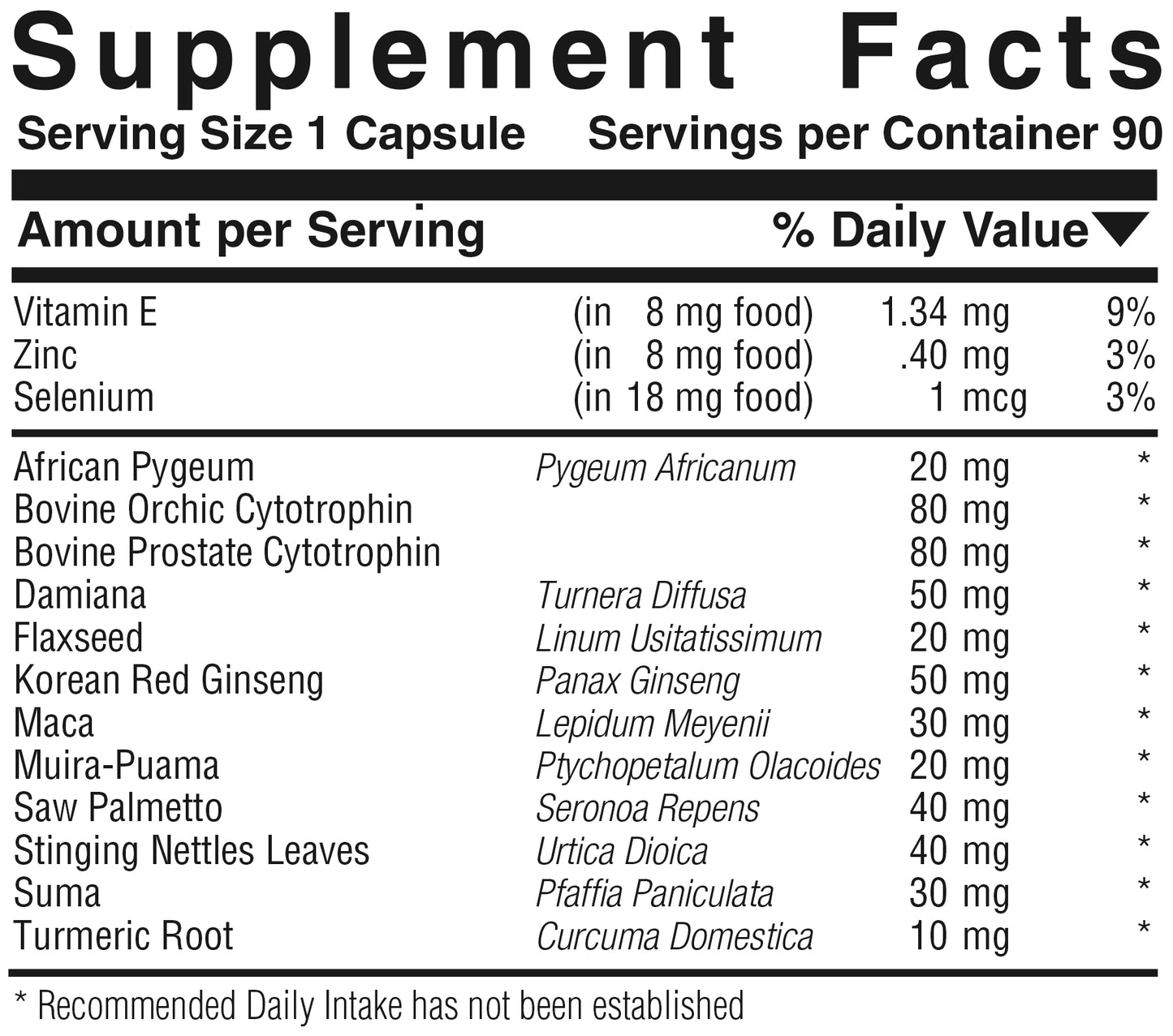 Prosta-Power™  Product #655 • 90 Capsules