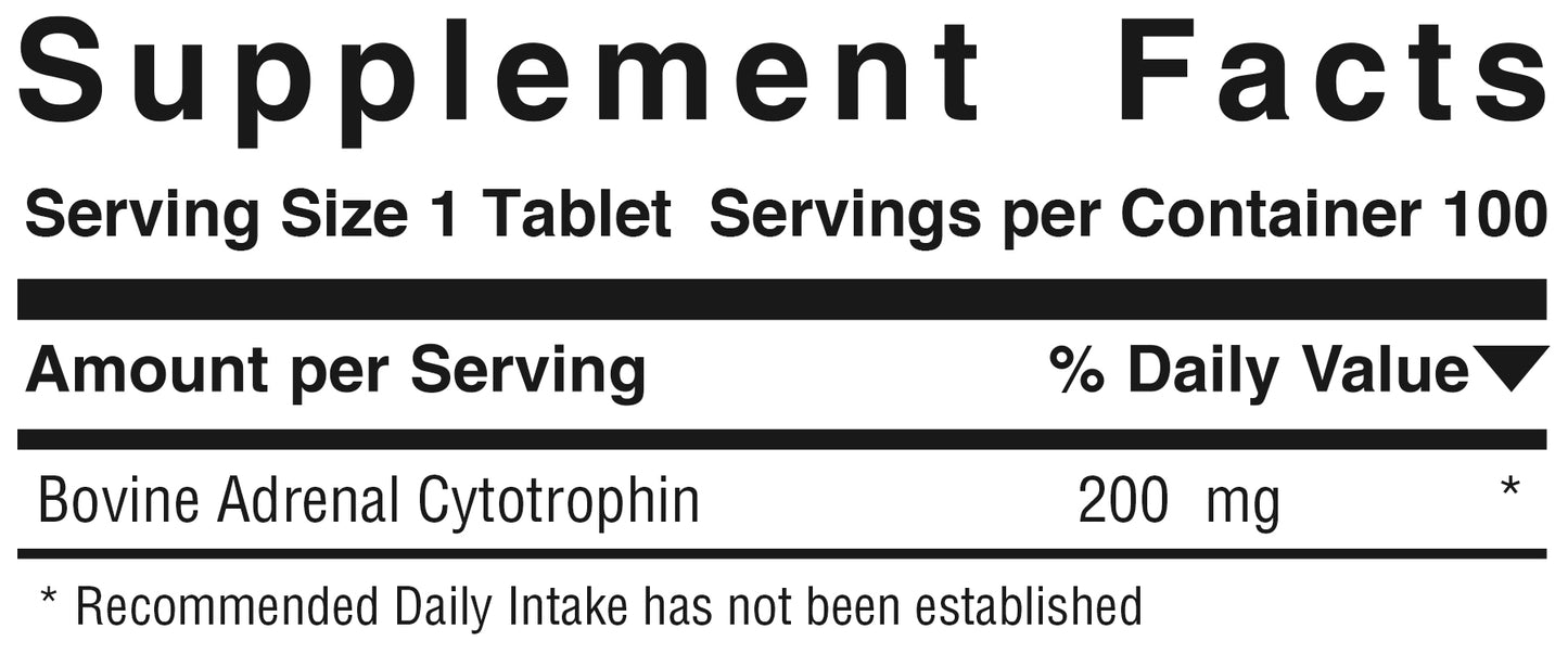 Simply Adrenal™  Product #720 • 100 Tablets