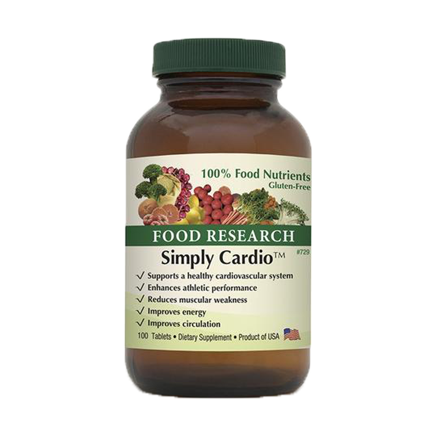 Simply Cardio™  Product #729 • 100 Tablets