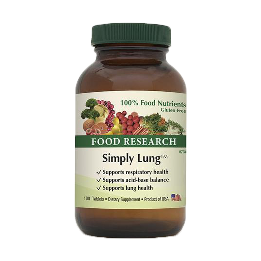 Simply Lung™  Product #734 • 100 Tablets