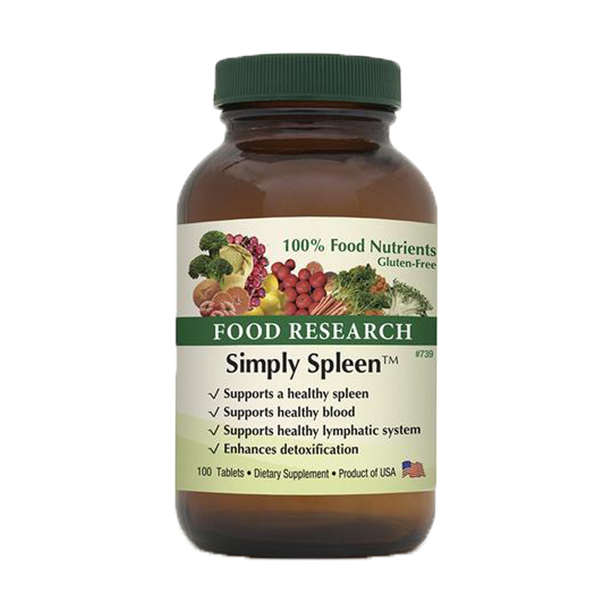 Simply Spleen™  Product #739 • 100 Tablets
