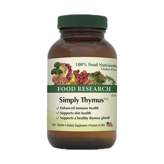 Simply Thymus™  Product #742 • 100 Tablets