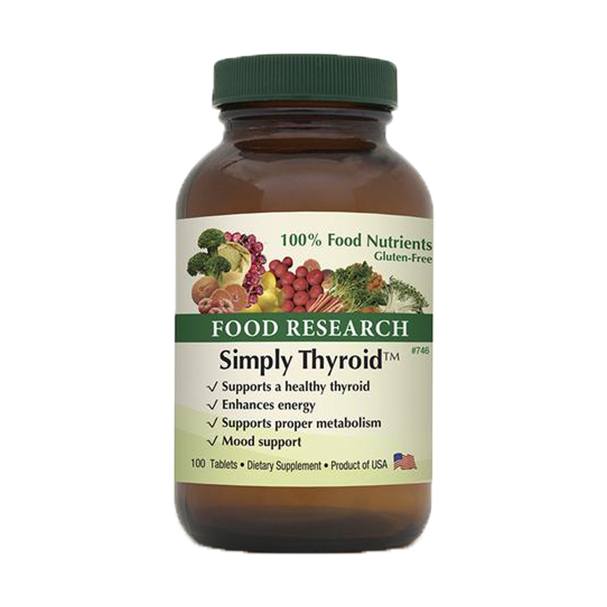 Simply Thyroid™  Product #746 • 100 Tablets
