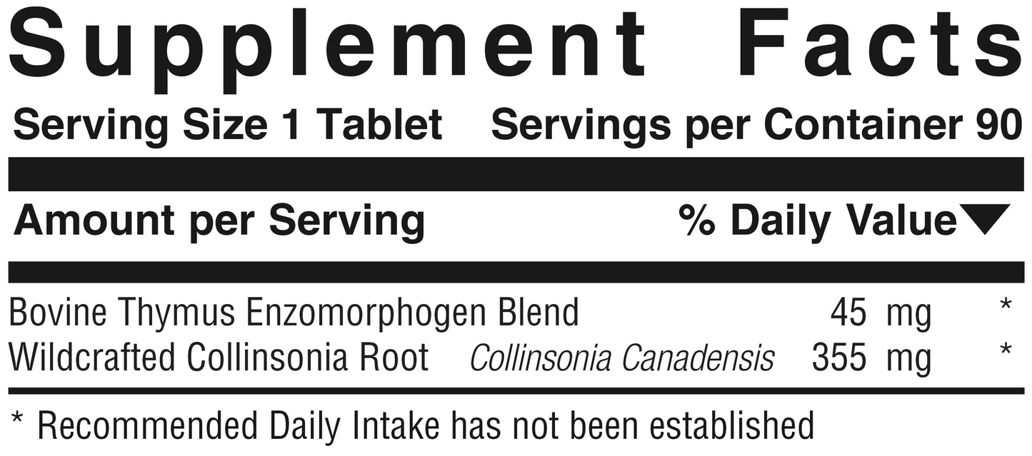 Thymus EMG™  Product #755 • 90 Tablets