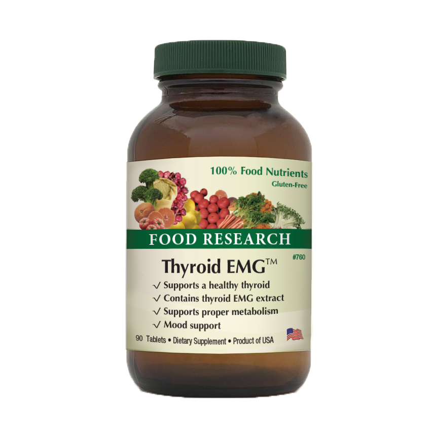 Thyroid EMG™  Product #760 • 90 Tablets