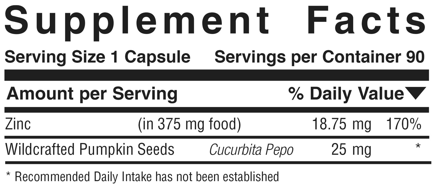 Zinc Complex™  Product #909 • 90 Capsules